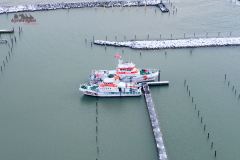 DGzRS im Yachthafen Grömitz